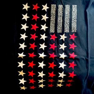 “American flag inspired” (L) T-shirt